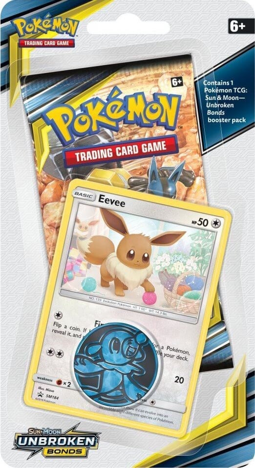 Image for Unbroken Bonds Single Pack Blister [Eevee] [SM - Unbroken Bonds]
