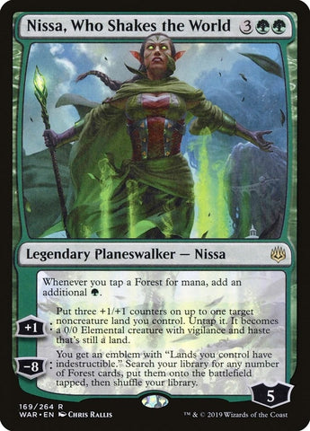 Image for Nissa, Who Shakes the World (169) [War of the Spark]