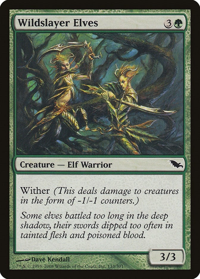 Image for Wildslayer Elves (133) [Shadowmoor]