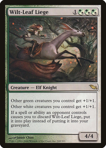 Image for Wilt-Leaf Liege (245) - Magic: The Gathering
