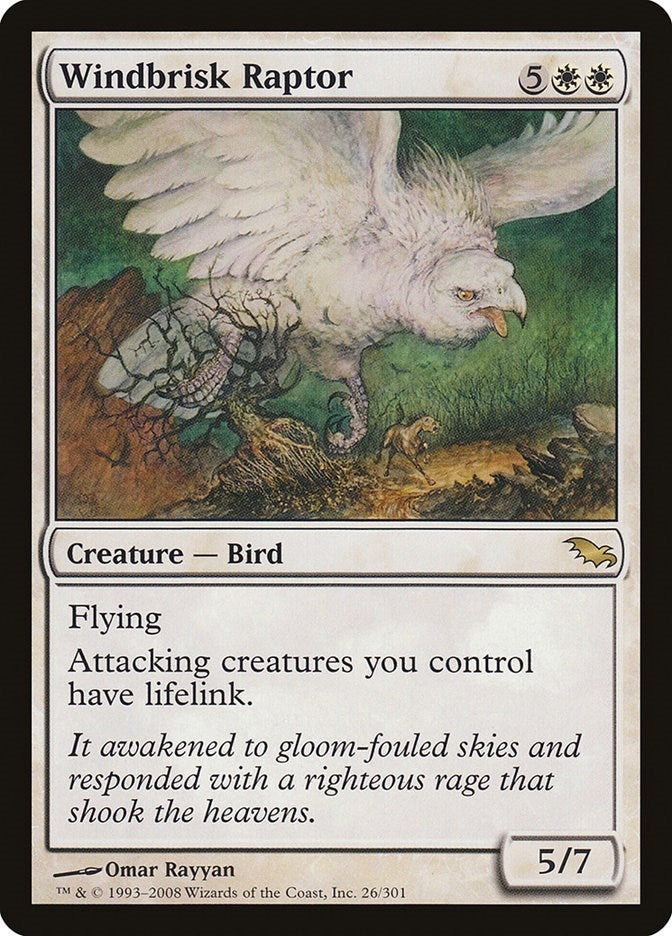 Image for Windbrisk Raptor (26) [Shadowmoor]