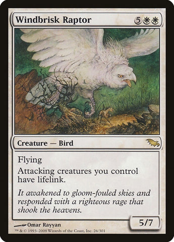 Image for Windbrisk Raptor (26) - Magic: The Gathering