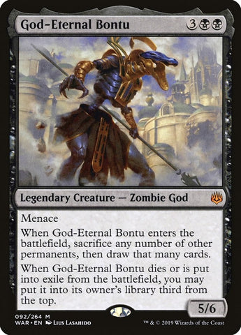Image for God-Eternal Bontu (92) [War of the Spark]