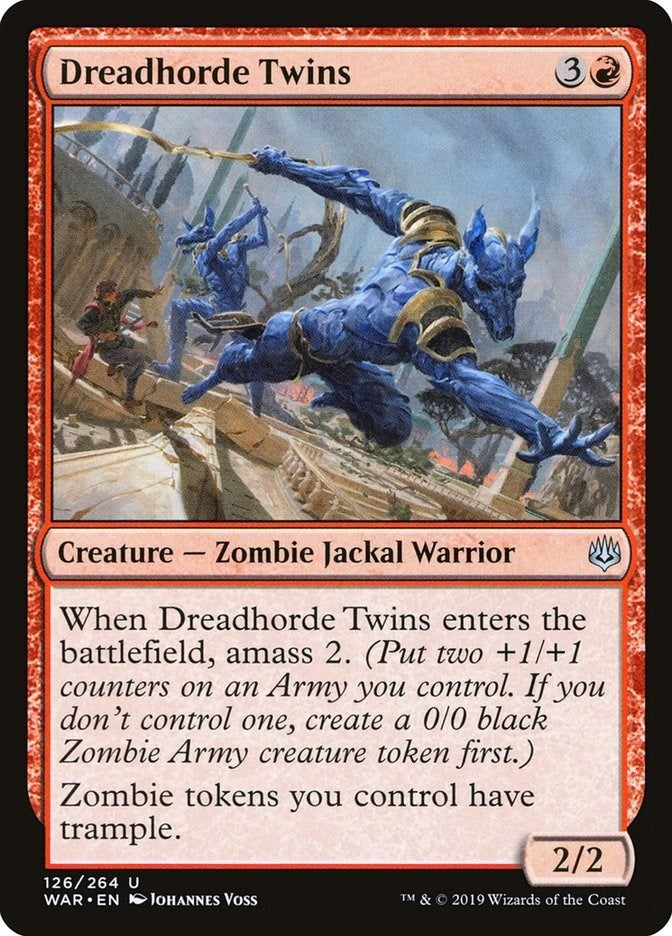 Image for Dreadhorde Twins (126) [War of the Spark]