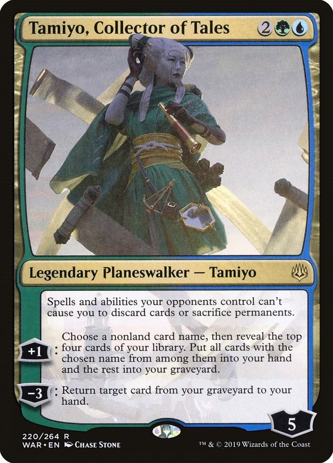 Image for Tamiyo, Collector of Tales (220) [War of the Spark]