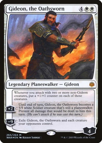 Image for Gideon, the Oathsworn (265) [War of the Spark]
