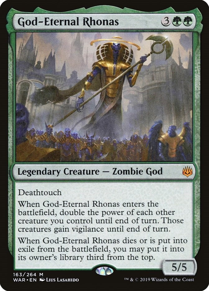 Image for God-Eternal Rhonas (163) [War of the Spark]