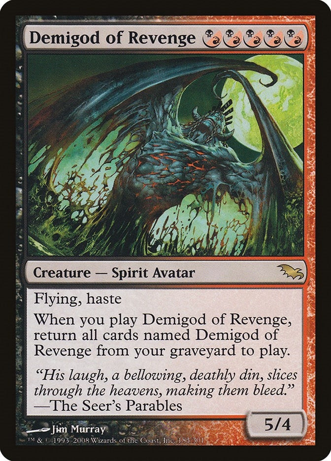 Image for Demigod of Revenge (183) [Shadowmoor]
