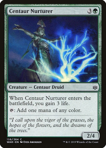 Image for Centaur Nurturer (156) [War of the Spark]