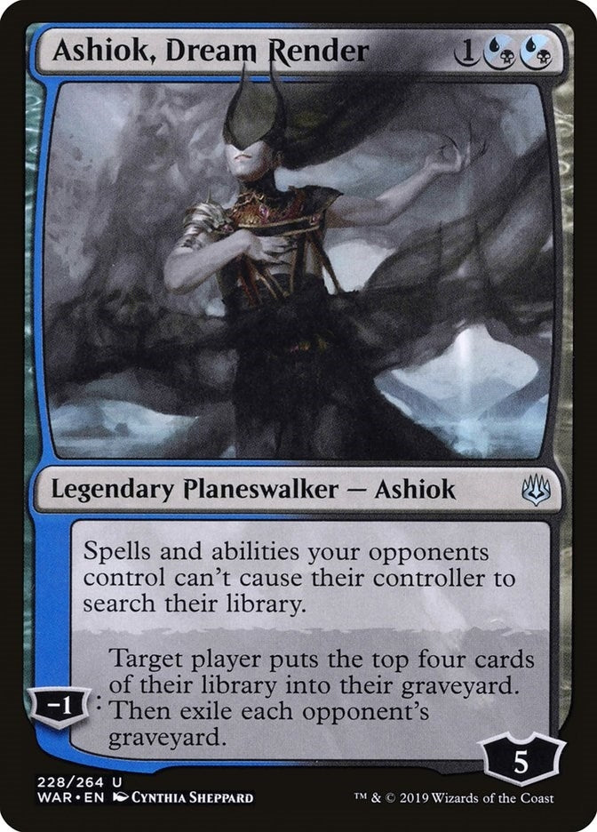 Image for Ashiok, Dream Render (228) [War of the Spark]