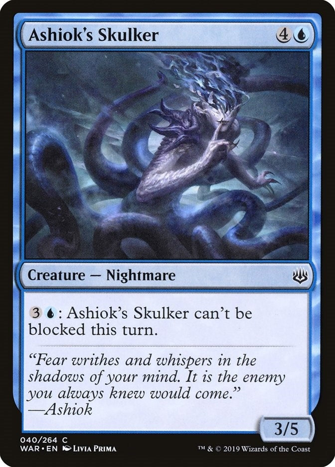 Image for Ashiok's Skulker (40) [War of the Spark]