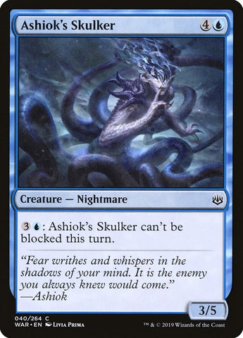 Image for Ashiok's Skulker (40) [War of the Spark]