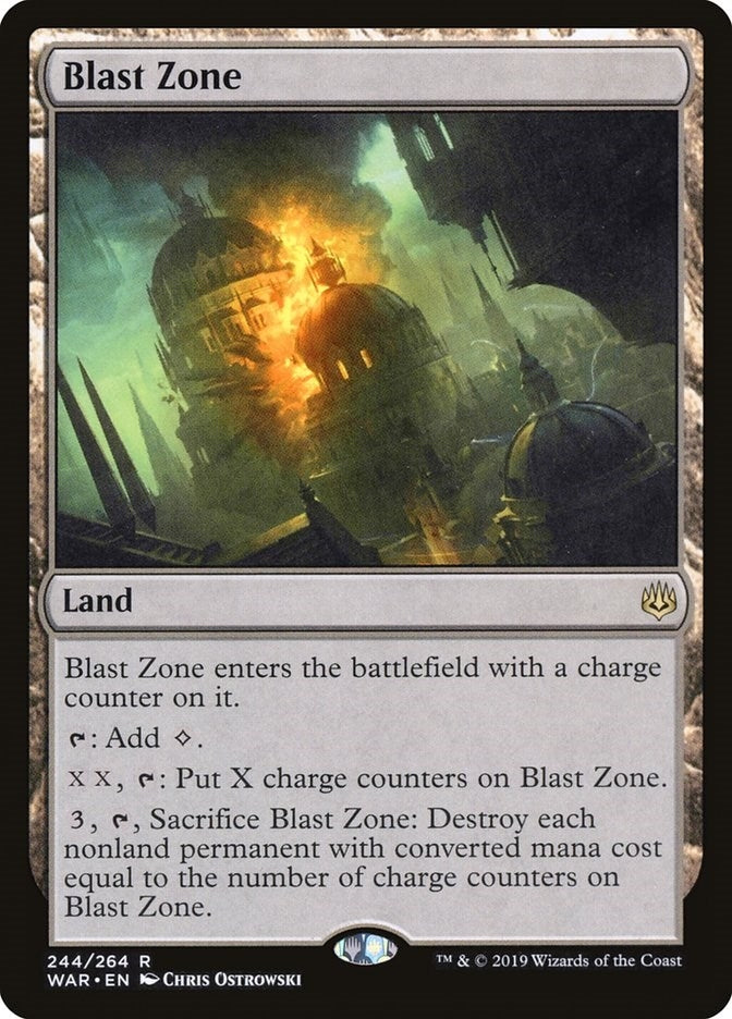 Image for Blast Zone (244) [War of the Spark]