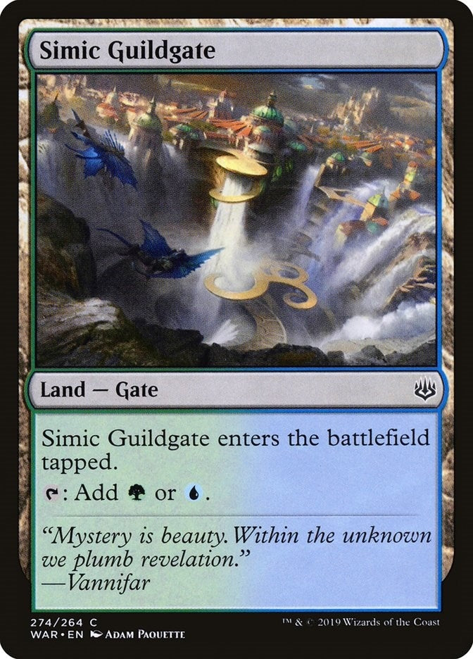 Image for Simic Guildgate (274) [War of the Spark]