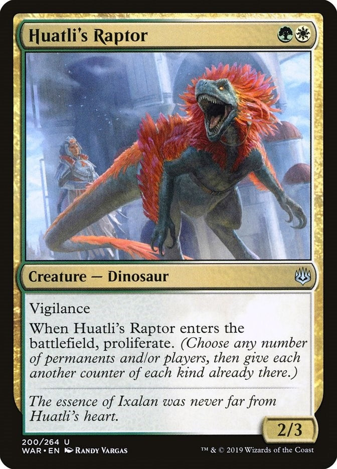 Image for Huatli's Raptor (200) [War of the Spark]