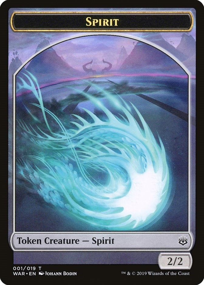 Image for Spirit Token (1) - Magic: The Gathering