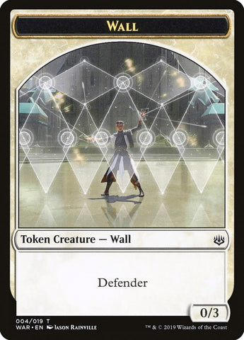 Image for Wall Token (4) - Magic: The Gathering