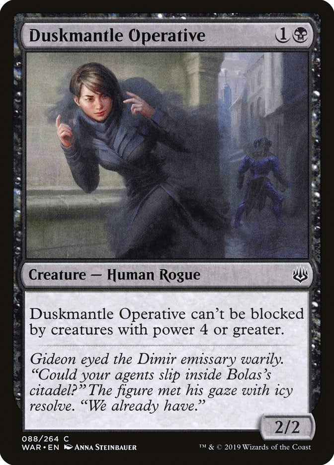 Image for Duskmantle Operative (88) [War of the Spark]