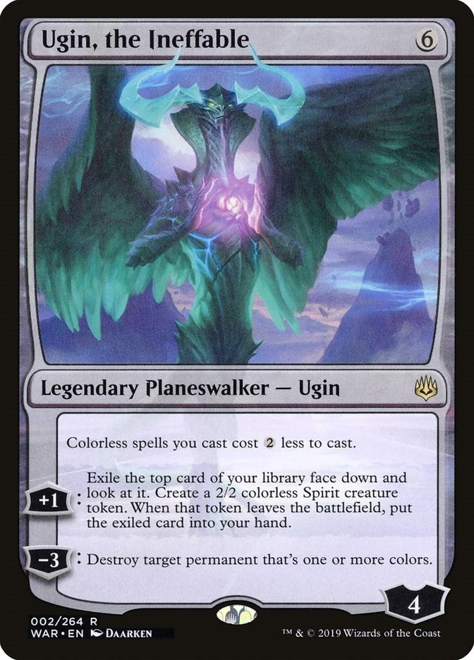 Image for Ugin, the Ineffable (2) [War of the Spark]