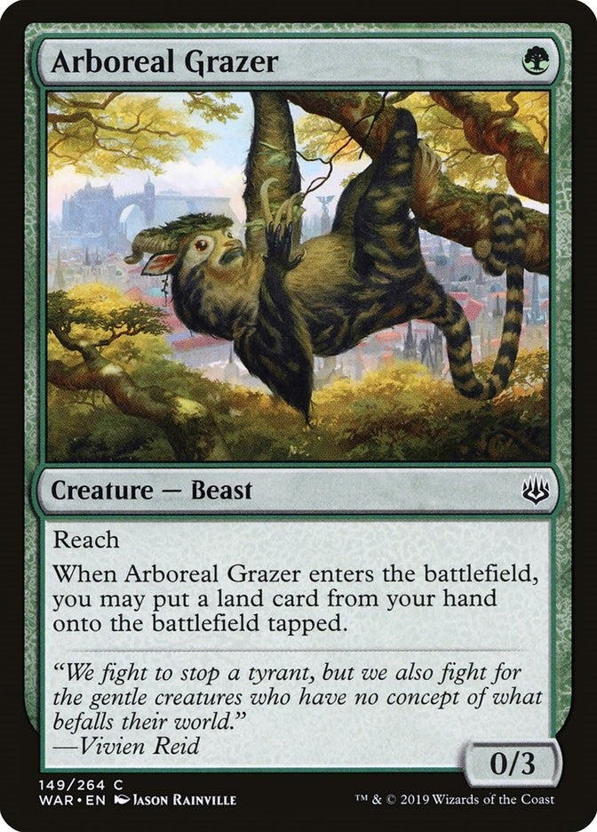 Image for Arboreal Grazer (149) [War of the Spark]
