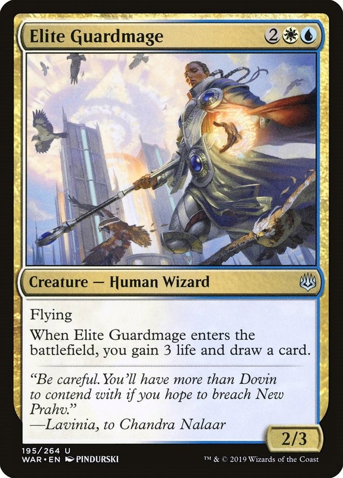 Image for Elite Guardmage (195) [War of the Spark]