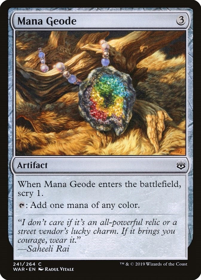 Image for Mana Geode (241) [War of the Spark]