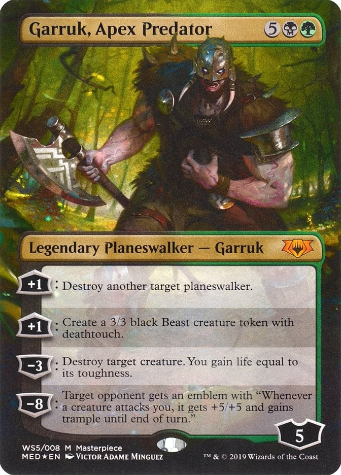 Image for Garruk, Apex Predator (WS5) [Mythic Edition: War of the Spark]