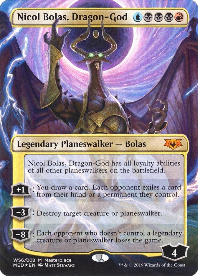 Image for Nicol Bolas, Dragon-God (WS6) [Mythic Edition: War of the Spark]