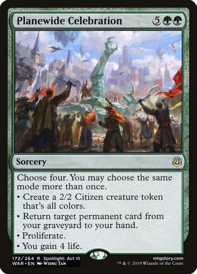 Image for Planewide Celebration (172) - Magic: The Gathering