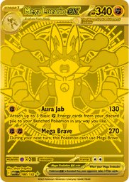 Mega Lucario ex (188/132) (ME01: Mega Evolution)