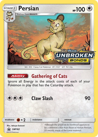 Image for Persian - SM182 (Prerelease) (SM182) [SM Promos]