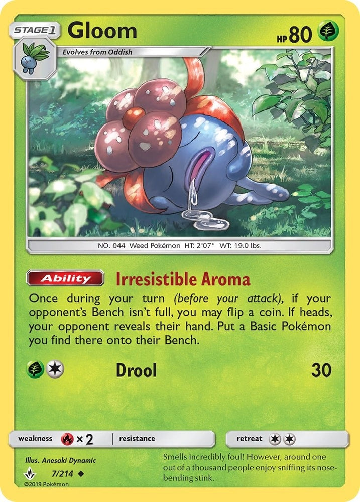 Image for Gloom (7/214) [SM - Unbroken Bonds]
