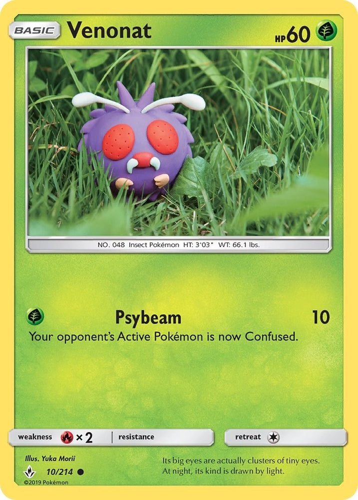Image for Venonat (10) (10/214) [SM - Unbroken Bonds]