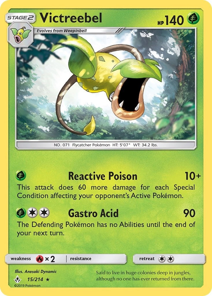 Image for Victreebel (15/214) [SM - Unbroken Bonds]