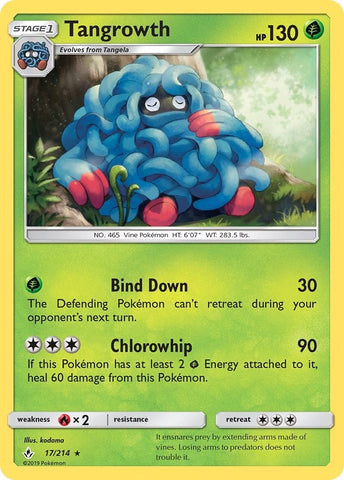 Image for Tangrowth (17/214) - Pokemon