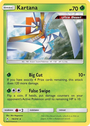 Image for Kartana (19/214) [SM - Unbroken Bonds]