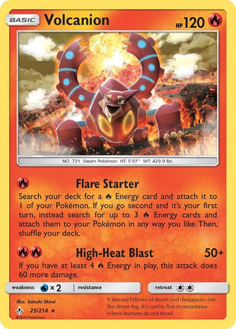 Image for Volcanion (25/214) - Pokemon