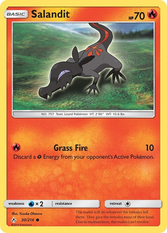 Image for Salandit (30/214) [SM - Unbroken Bonds]