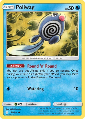 Image for Poliwag (36) (36/214) [SM - Unbroken Bonds]