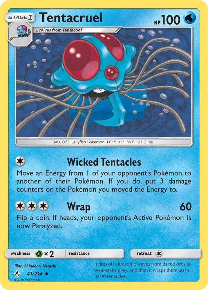 Image for Tentacruel (41/214) [SM - Unbroken Bonds]