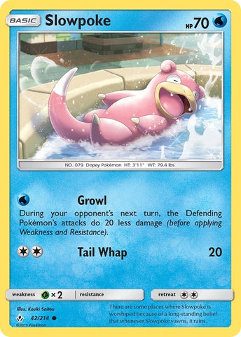 Image for Slowpoke (42/214) [SM - Unbroken Bonds]