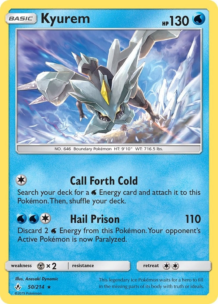 Image for Kyurem (50/214) [SM - Unbroken Bonds]