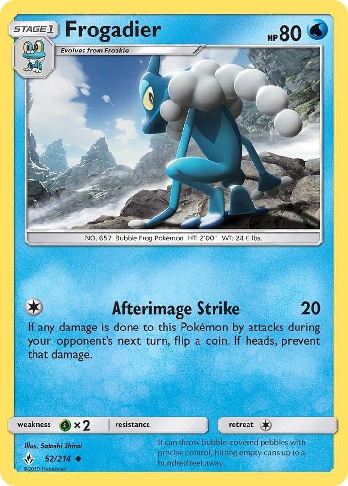 Image for Frogadier (52/214) [SM - Unbroken Bonds]