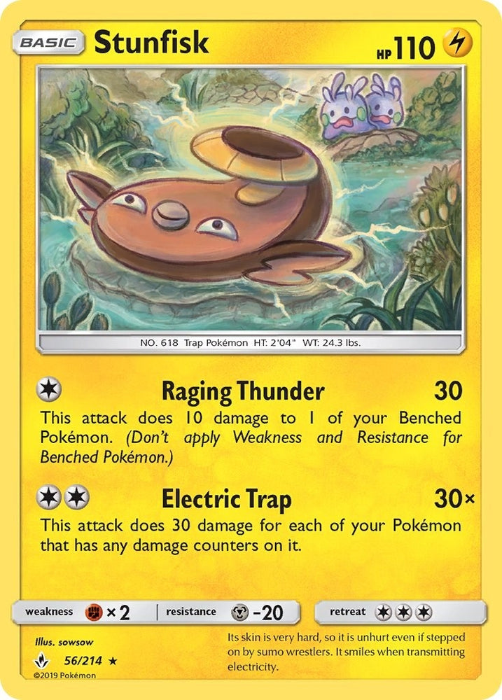 Image for Stunfisk (56/214) [SM - Unbroken Bonds]
