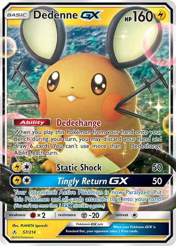Image for Dedenne GX (57/214) [SM - Unbroken Bonds]