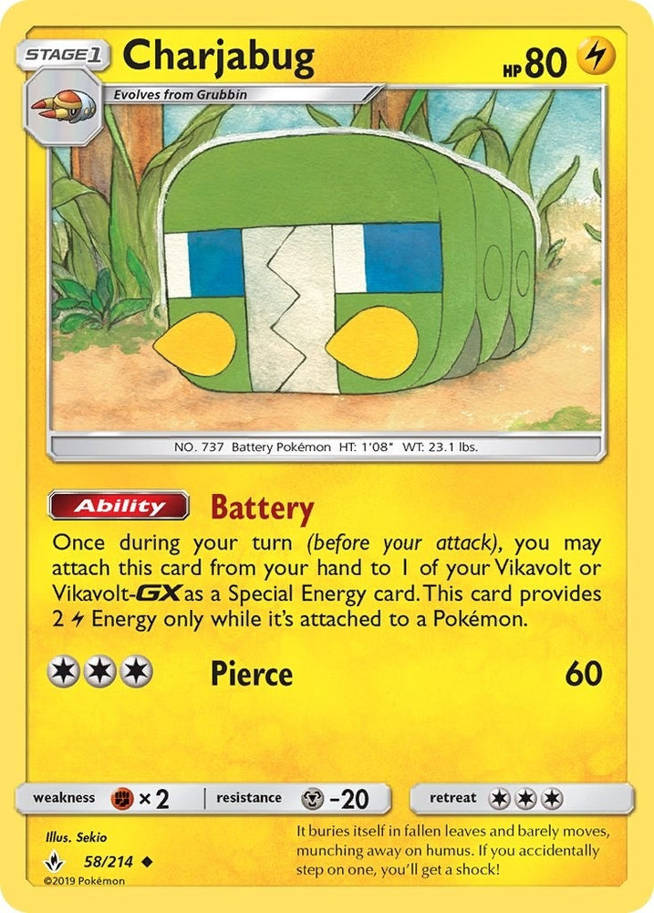 Image for Charjabug (58/214) [SM - Unbroken Bonds]