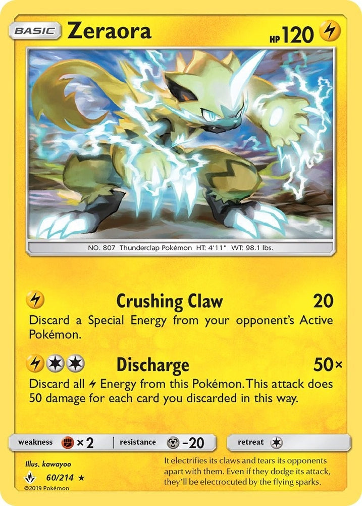 Image for Zeraora (60/214) [SM - Unbroken Bonds]