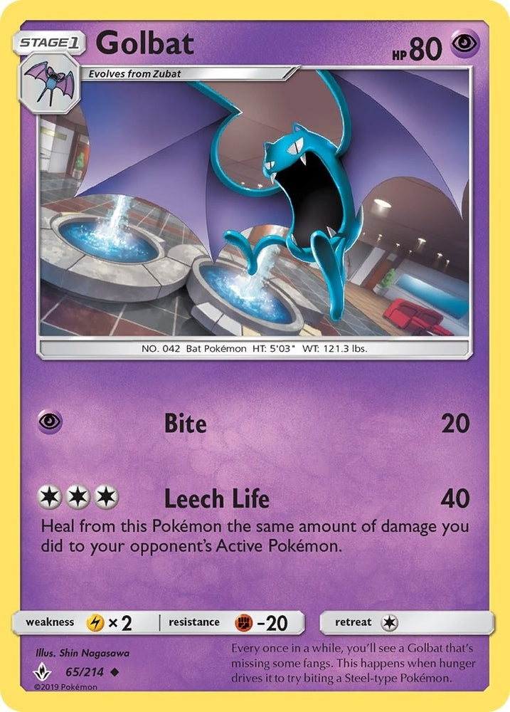 Image for Golbat (65/214) [SM - Unbroken Bonds]