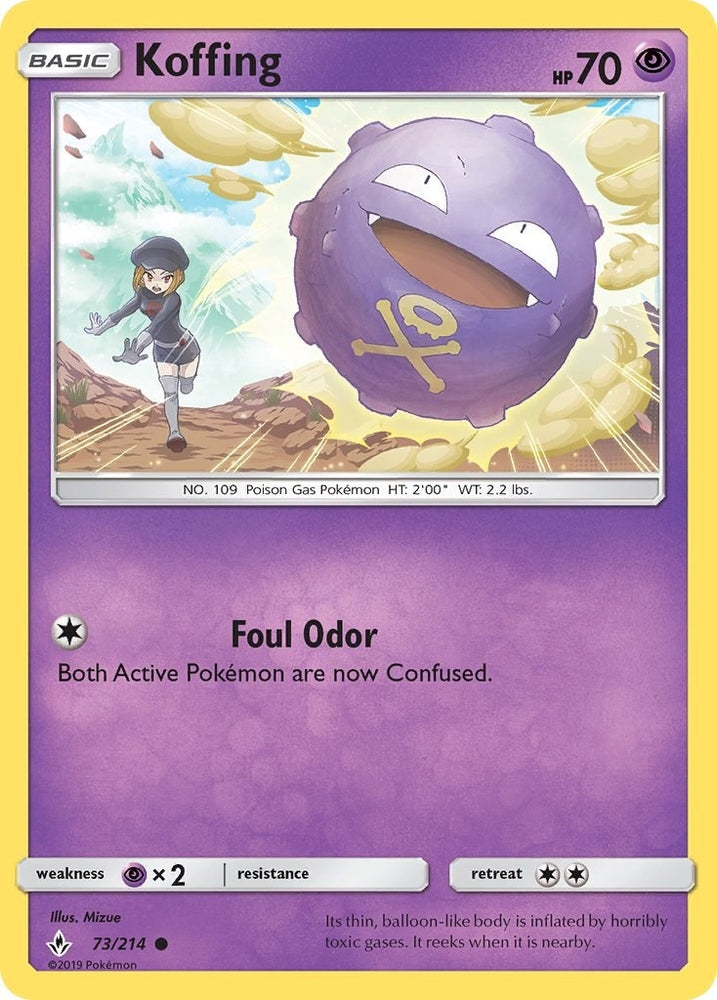Image for Koffing (73/214) [SM - Unbroken Bonds]
