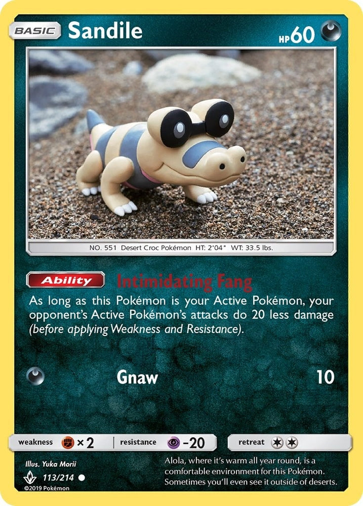 Image for Sandile (113) (113/214) [SM - Unbroken Bonds]